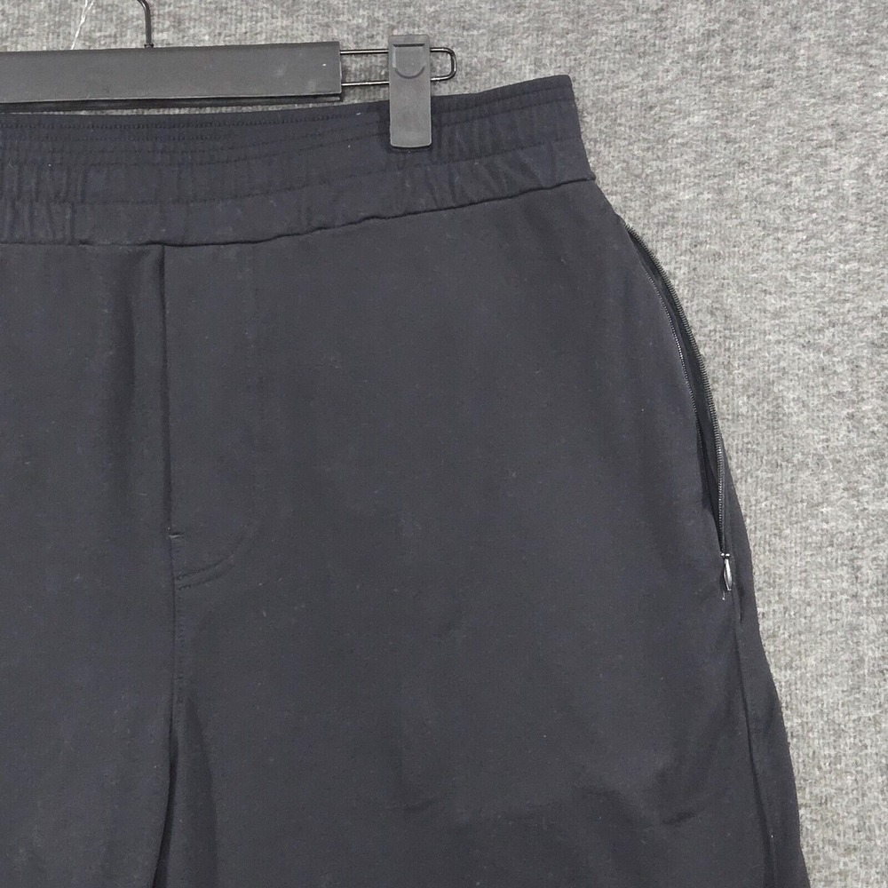 Public Rec Daymaker Pants Mens Size 36x32 Meas 33x29 Black Nylon Elastic Waist - Picture 2 of 13